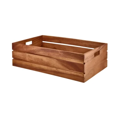 Acacia Wood Crate - Riser