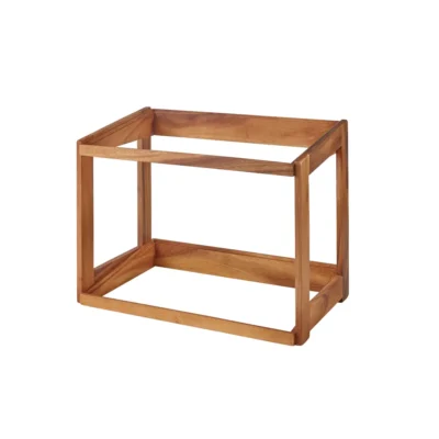 Acacia Wood Crate Stand GN 1-1