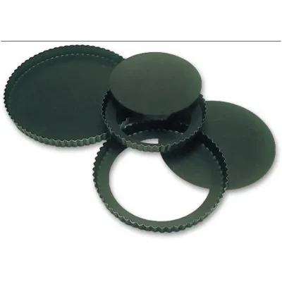 Matfer Exopan Round Fluted Quiche Pan Removable bottom