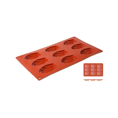 Non Stick Madeliene 9 Moulds