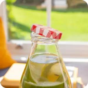 Bottles for use in the hospitality industry