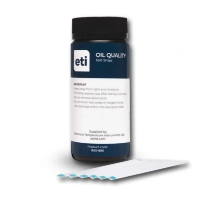 Frying oil test strips