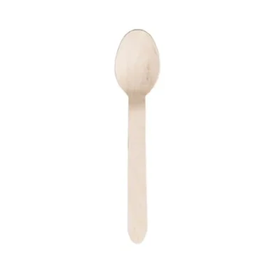 Wooden Dessert Spoon