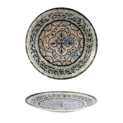 Mosaic Coupe Plate 17cm