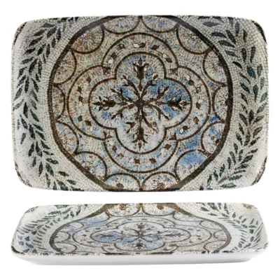 Mosaic Rectangular Platter 33 x 23cm