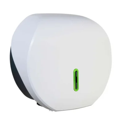 White Large Jumbo Dispenser Green Window Halo