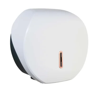 White Large Jumbo Dispenser Rose Gold Window Halo
