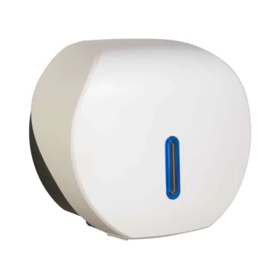 White Mini Jumbo Dispenser Blue Window Halo