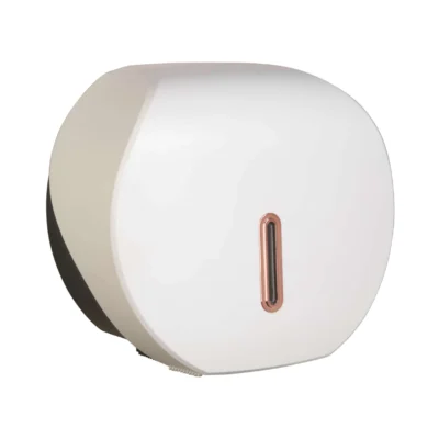 White Mini Jumbo Dispenser Rose Gold Window Halo