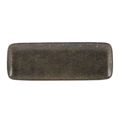 Ebony Rect Platter 30 x 11cm
