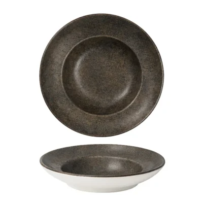 Ebony Pasta Plate 25cm