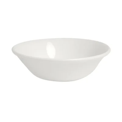 Simplicity White Oatmeal Bowl 16-5cm