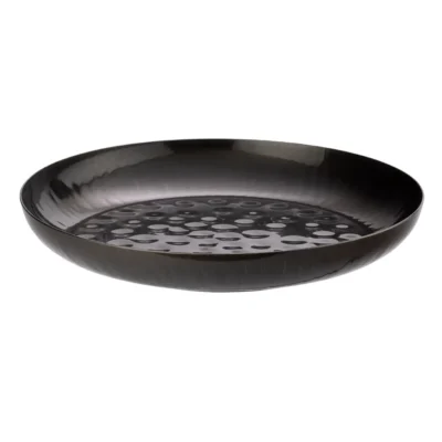 Vintage Black Seafood Tower Serving Bowl 29.5cm