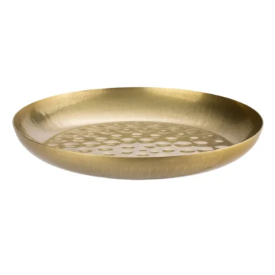Vintage Gold Seafood Tower Serving Bowl 29-5cm
