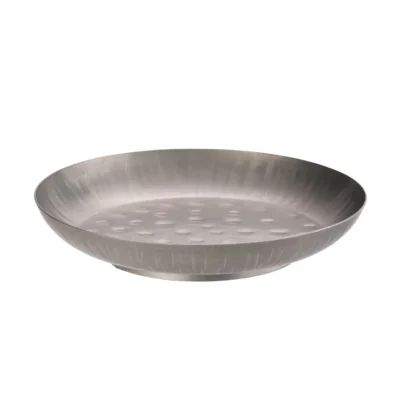 Vintage Steel Seafood Tower Serving Bowl 24-5cm