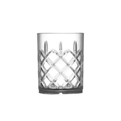 Polycarbonate Elite Clear Kristal Rocks 12oz