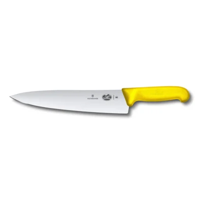Victorinox Chefs Knife Fibrox Yellow Handle 25cm