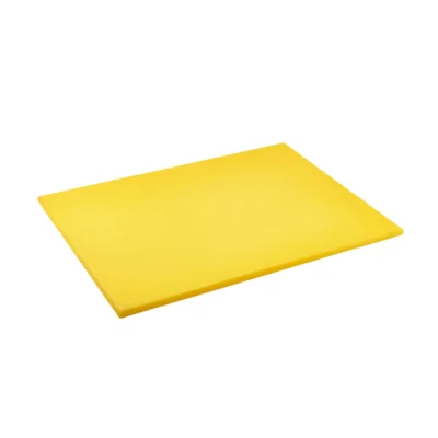 Yellow High Density Chopping Board 18 x 24 x 0-75