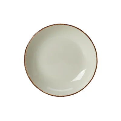 Brown Dapple Coupe Bowl 13cm