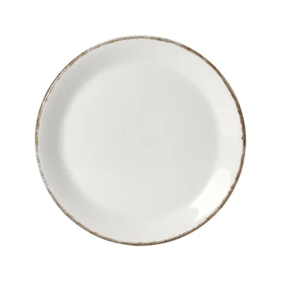 Brown Dapple Coupe Plate 30cm