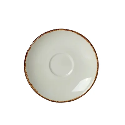 Brown Dapple Liv Saucer 12-5cm
