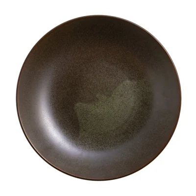 Fire Timber Deep Coupe Plate 28cm x 3cm