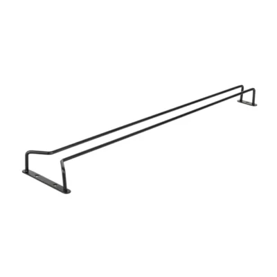 Glass Hanger Matte Black - 24 Inch
