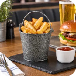 Iron Effect Buckets