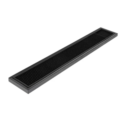 Matte Black Stainless Steel Bar Mat Frame